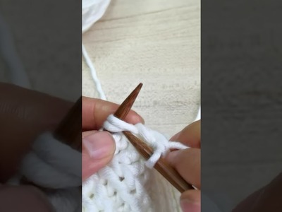 毛线帽子，围巾收针简单的方法#shorts