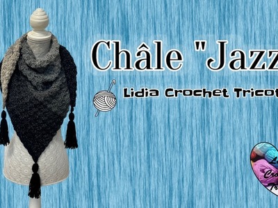 Vous aimez ce degradé? Châle Crochet "Lidia Crochet Tricot" #tutocrochet #вязаниекрючком #crochet