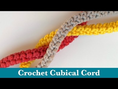 Crochet Cubical Cord | Crochet Cube Cord
