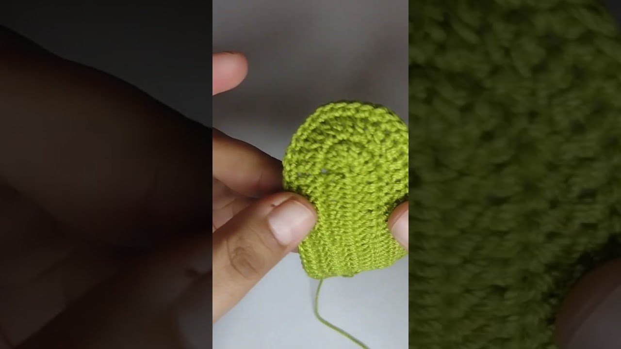 Suelita a crochet para zapatucos de bebe????