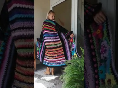 Crochet coat