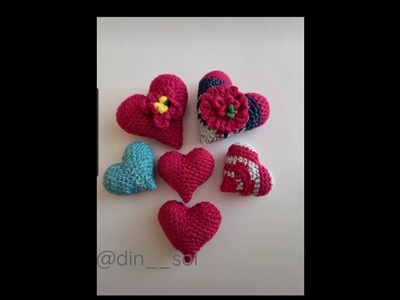 Pattern Crochet Amigurumi Heart #freepattern #crochet#crochetpattern