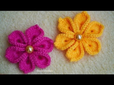 Crochet flower.Crochet Designer.@knitting_home