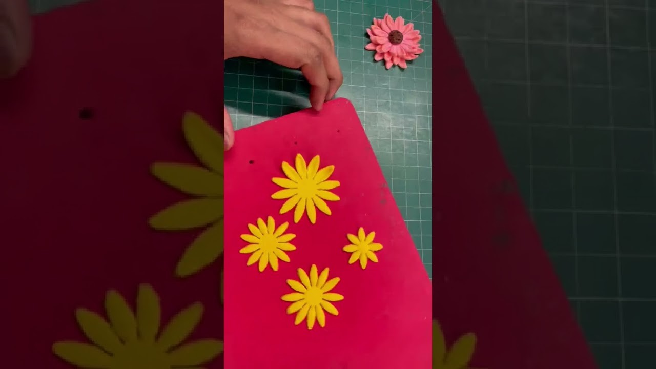 Fondant sunflower | Fondant Flower cake | Cake Design #shorts @fondantcakes9292