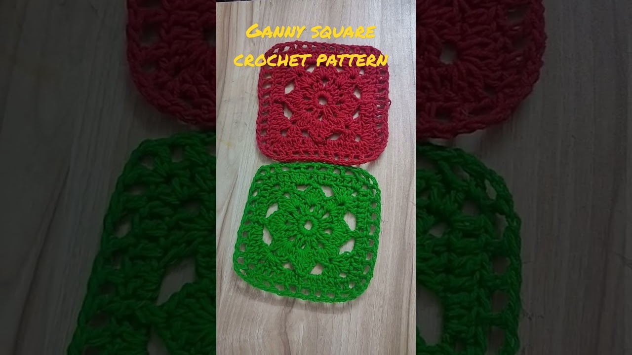 Ganny square crochet pattern ????????