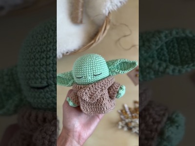 Grogu - Baby Yoda Amigurumi #shorts #amigurumi #crochet #croche