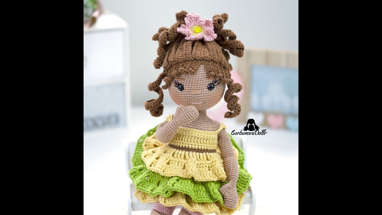 Amigurumi crochet doll pattern Emily - English PDF