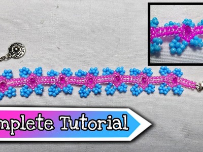 Beads bracelet tutorial