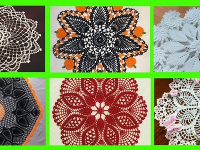Woolen design.crochet Thalposh Crochet Tablemat.क्रोसिया थालपोशwoolen rumal.crosia designs.crochet