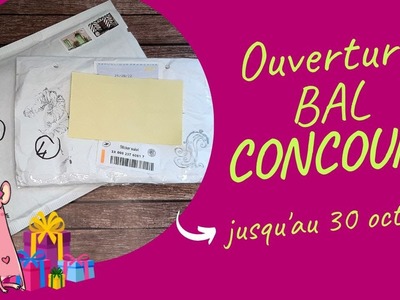 Ouverture concours : participations 3 et 4