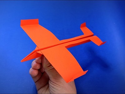 Comment faire un avion en papier à l'ancienne | Un avion en papier qui vole loin et longtemps