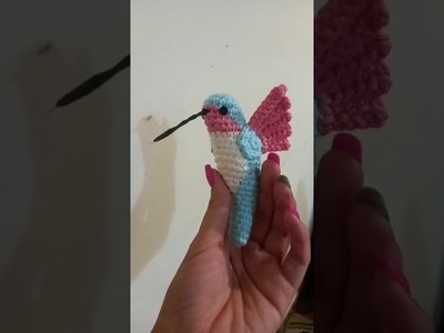 Colibri al crochet