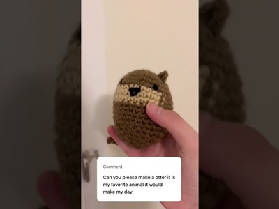 Crochet otter!