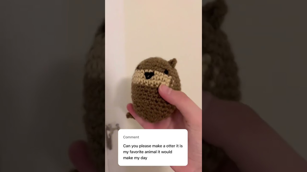 Crochet otter!