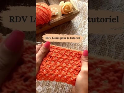 ????Rdv Lundi pour le tutoriel ???? #tutorial #knitting #knittingpattern