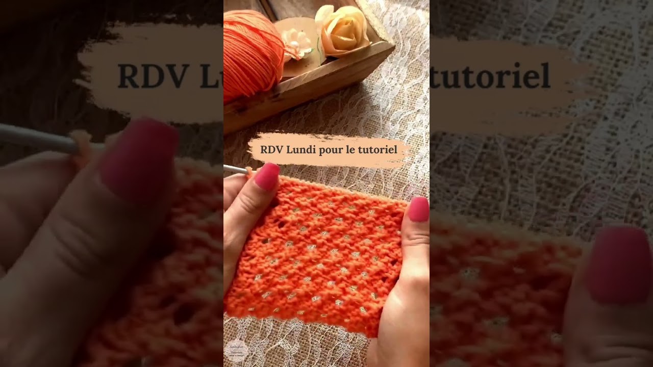????Rdv Lundi pour le tutoriel ???? #tutorial #knitting #knittingpattern
