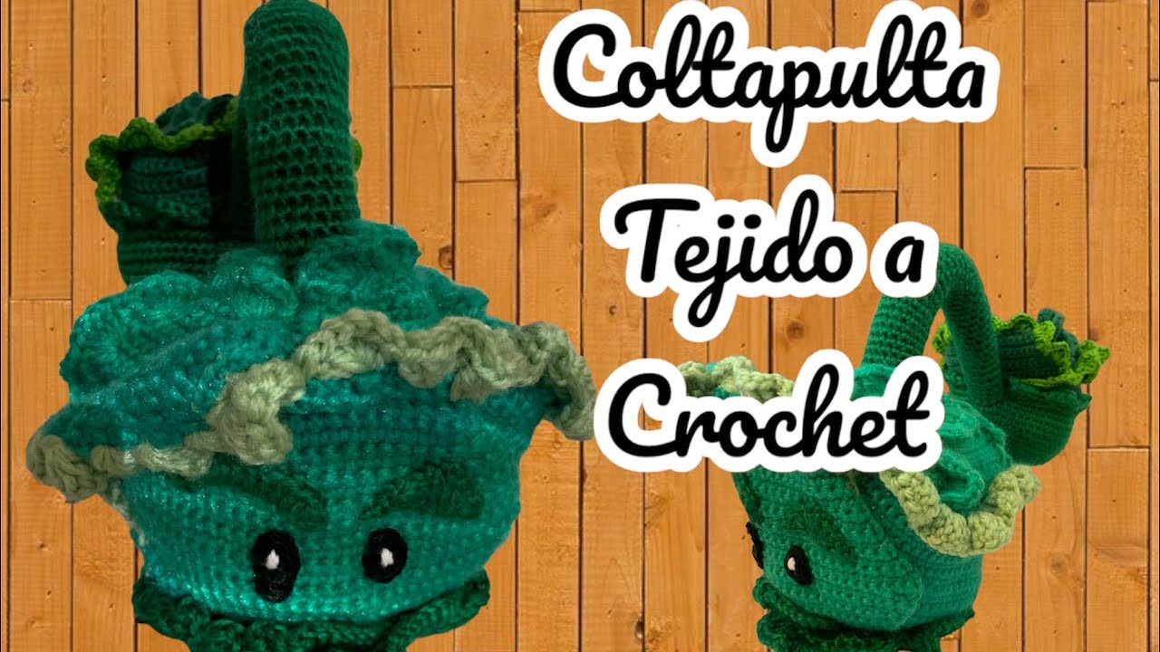Coltapulta tejido a crochet - parte4