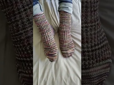 Les chaussettes "Dimanche cosy" modifiées ✨