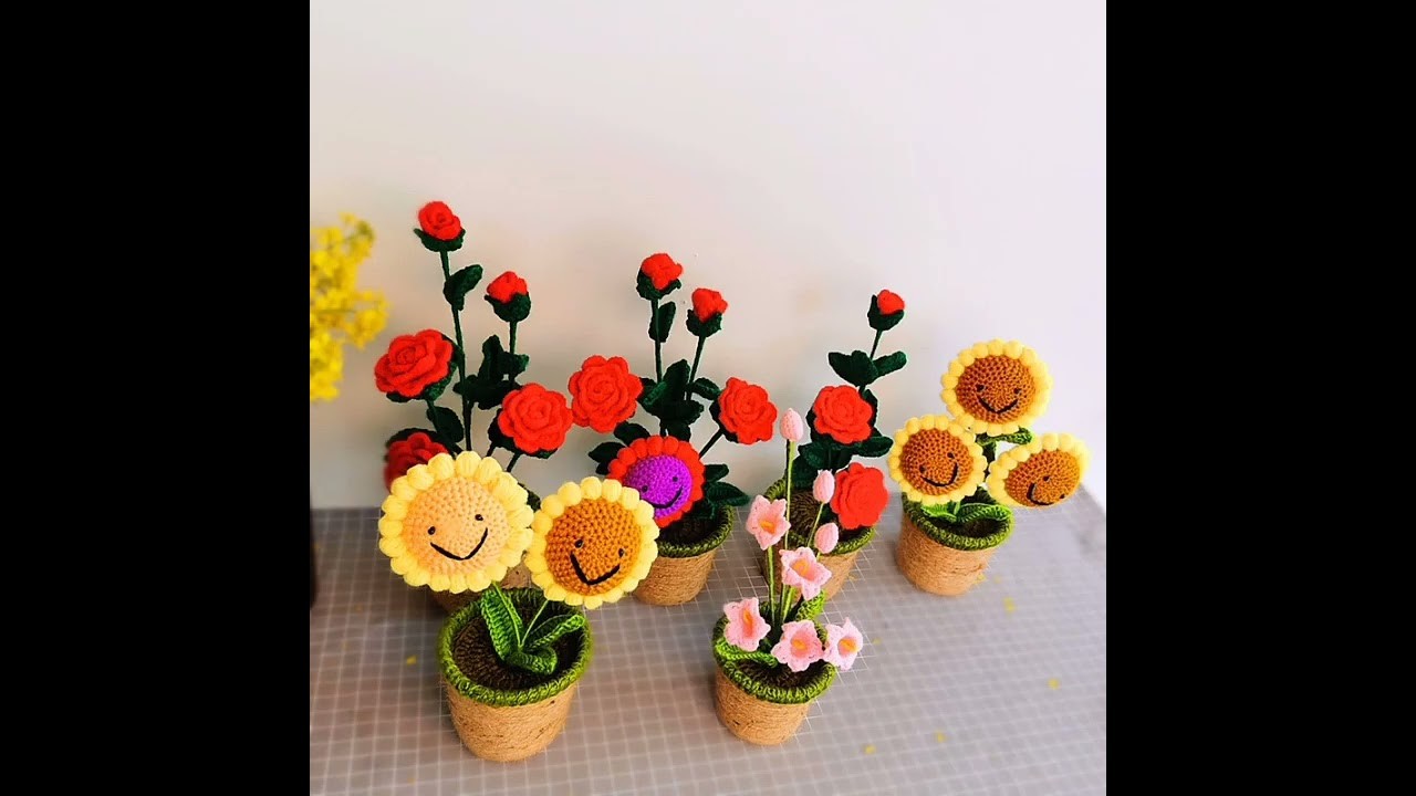 Crochet flowers