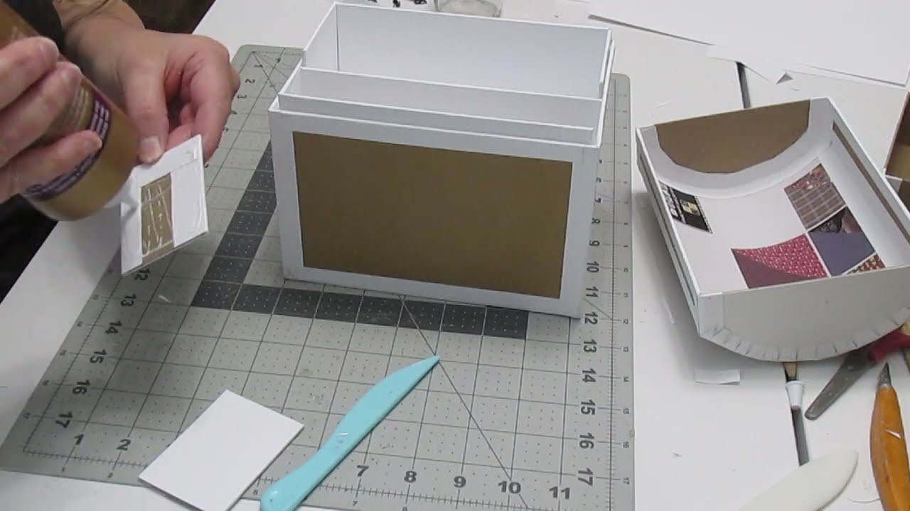 Mini-série tuto #5 de 5 | Petit Coffret souvenir | Cartonnage