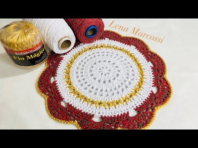 SOUSPLAT LOVE NATAL DE CROCHÊ @LenaMarcossi1 #Crochétka #crochet