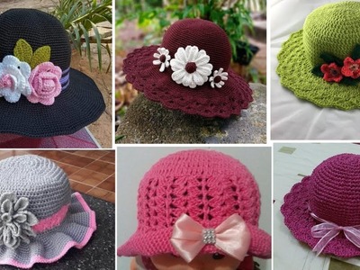 Crochet baby Hat || crochet baby caps pattern || #crochetwomenhats #crochetbabycaps