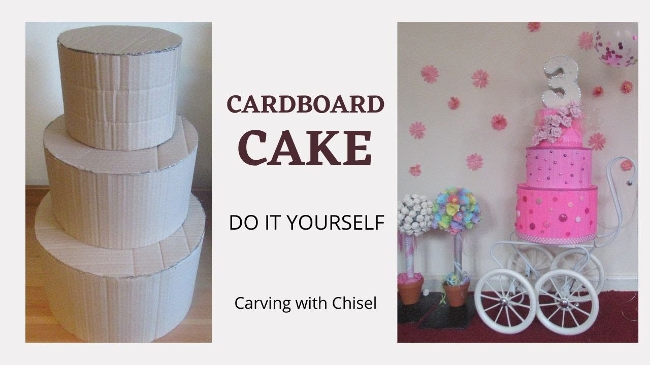 Cardboard Cake DIY