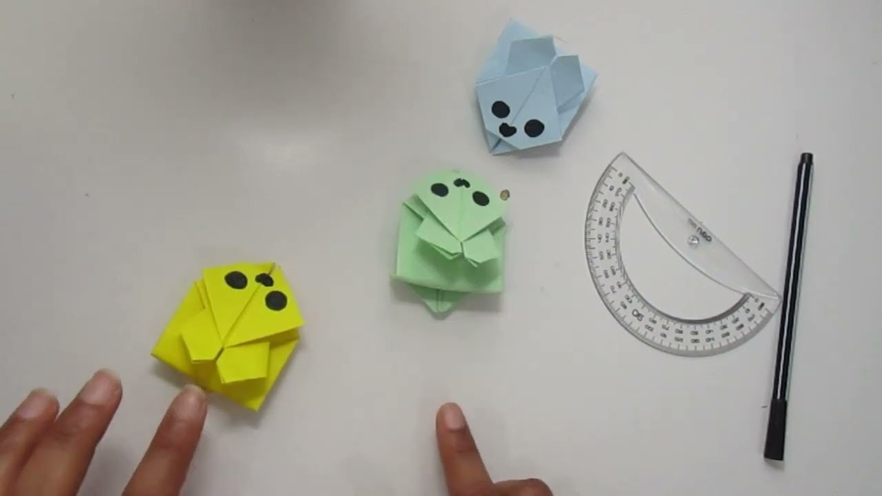 Diy Origami: lapin sautant