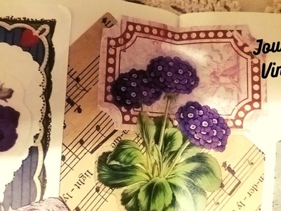 JE DECORE JOURNAL VINTAGE -LA LADY AU FAUTEUIL