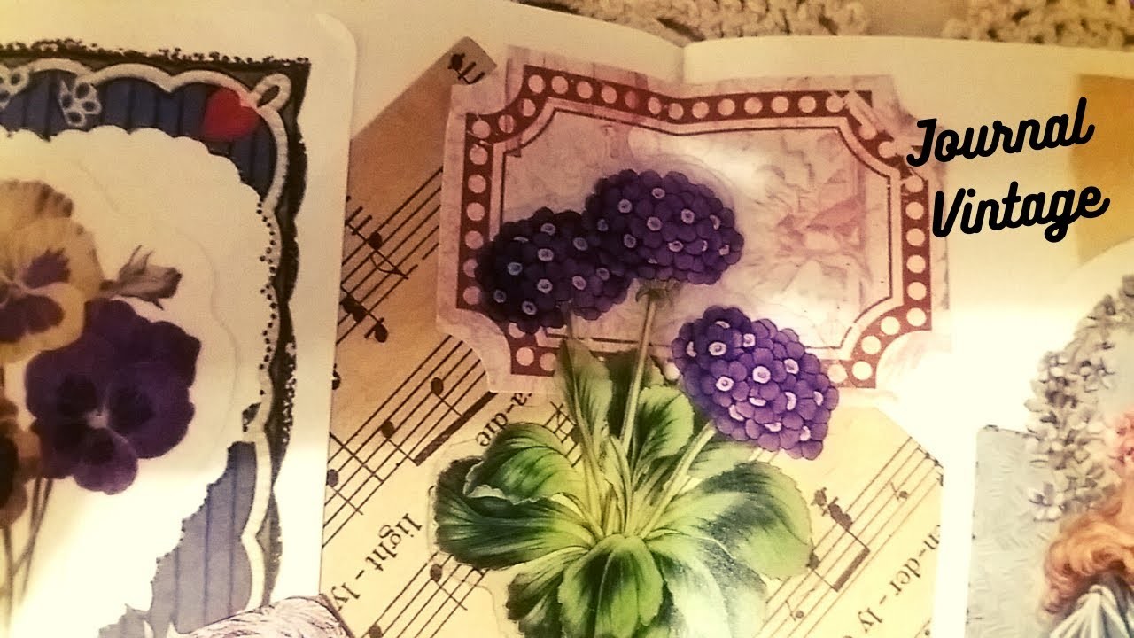 JE DECORE JOURNAL VINTAGE -LA LADY AU FAUTEUIL