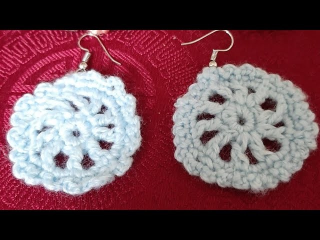 Tuto boucle d’oreille en crochet ???? ￼n°5