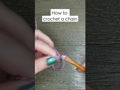Crochet a chain