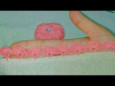 #Crochet: crochet lace07.কুশিকাটার লেইস তৈরি করুন