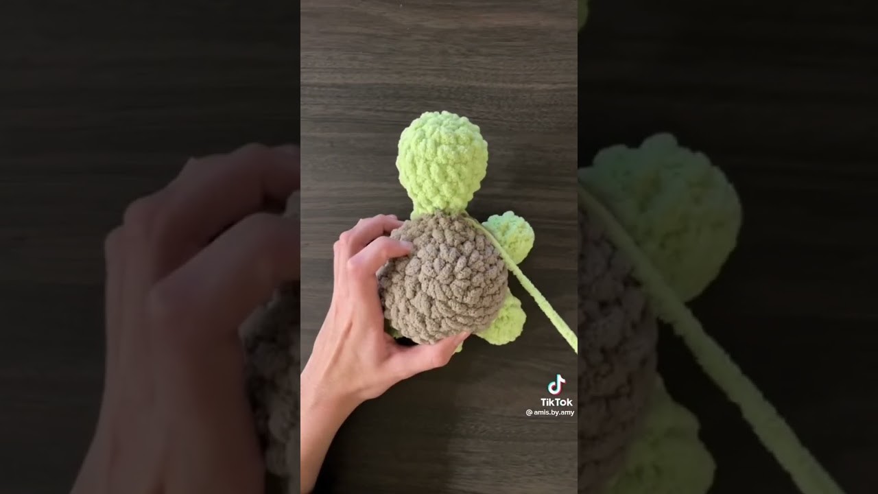 Crochet turtle