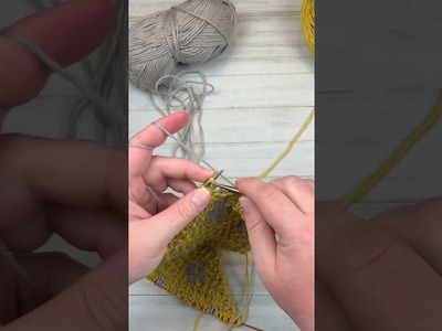 Knit 1 Slip 1 Continental style #knitting #shawls #crafty #craftymomma #shorts30 #shorts