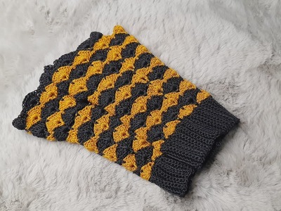 How to make crochet fingerless | free fingerless pattern |কুশিকাটার হাত মোজা @crochetcraftart