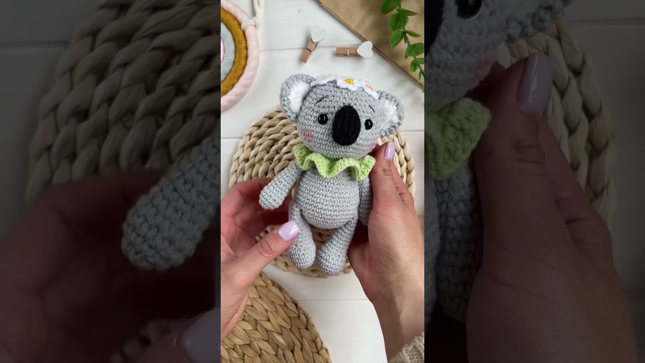 Amigurumi koala #crochet #amigurumi