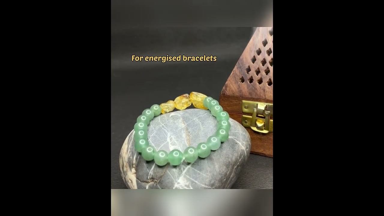 Energised bracelet for Abundance