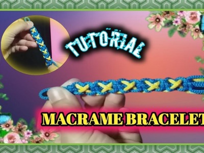 Tutorial macrame bracelet