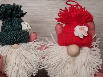(207) - Création d'un gnome en laine ! Noël dans 3 mois :)