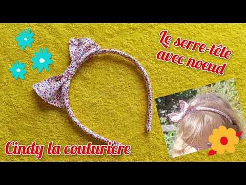 Tuto couture facile : Utiliser ses chutes pour réaliser un serre-tête ~ Cindy la couturière