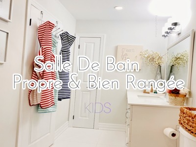 Une Salle De Bain Propre et Bien Rangée | Après Renovation| Bathroom Refresh| #bathroom #homedecor