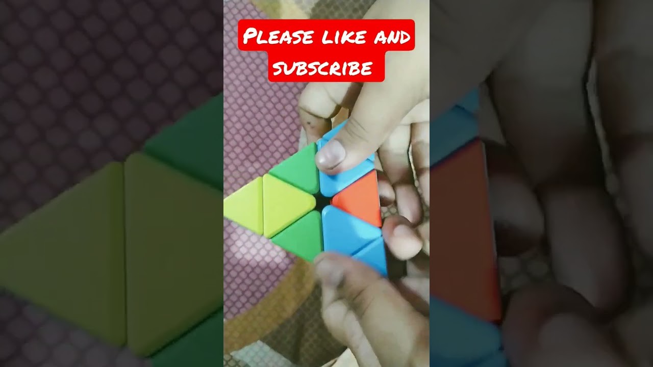 New pyraminx cube design