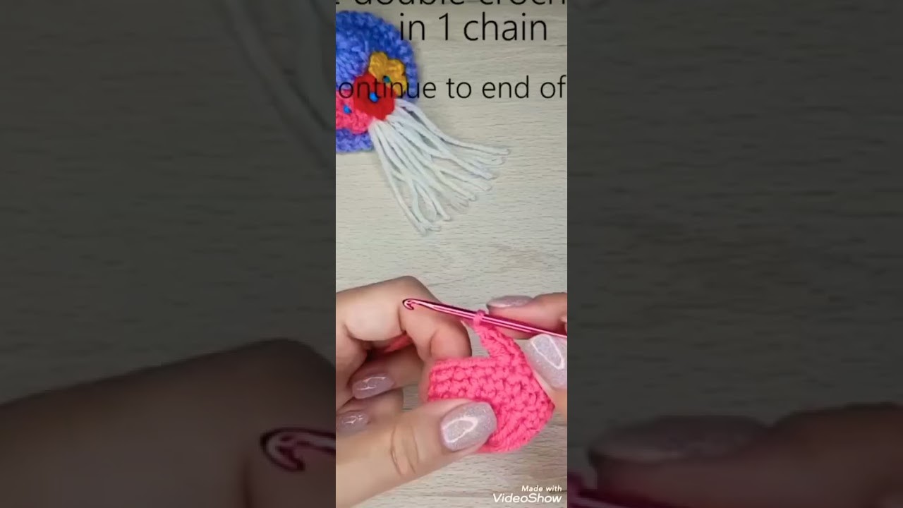 #rskkhanchannel crochet cap keychain