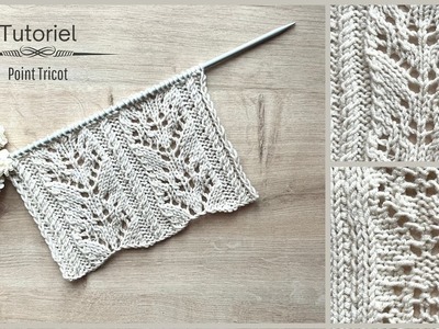 #292 Comment réaliser ce superbe motif au tricot? -Maïlane- #knitting #tutorial #knittingpattern