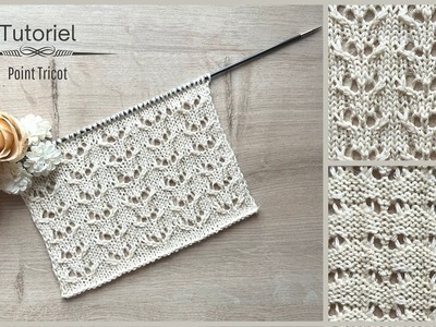 #294 Tutoriel point Fantaisie au Tricot - Maïlane - #knitting #knittingpattern #tutorial