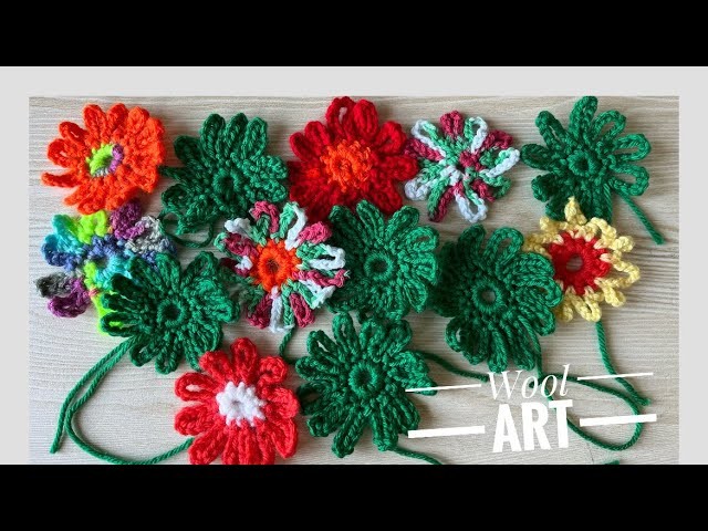 Crochet flower,crochet motif flower #viral#trending#crochetpattern#art#viralvideo#diycraft#shorts