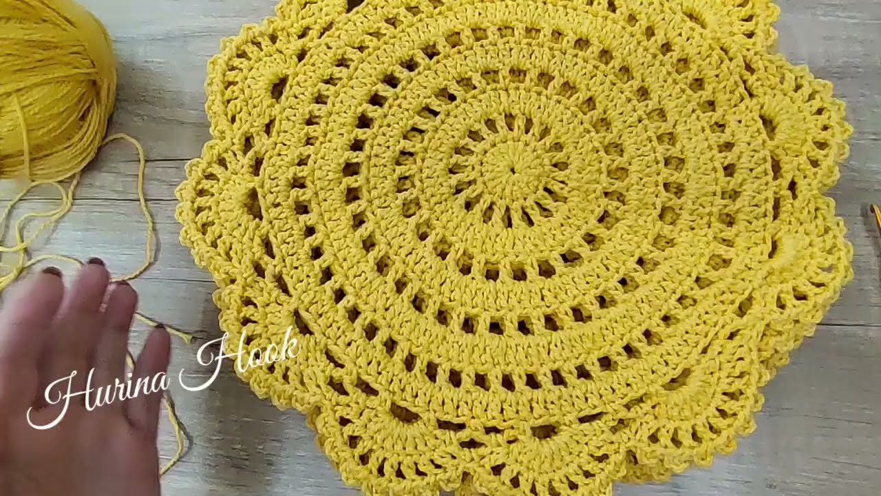 Crochet napkin's pattern handmade