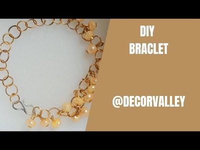 DIY Bracelet ||Pearl Bracelet#bracelet #diycrafts #pearl #jewellery #decoration