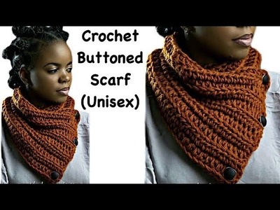 Easy crochet scarf. Cowl